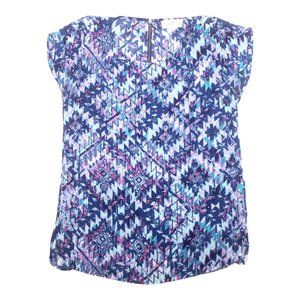 Pink Republic Boutique Cuffed Cap Sleeve Top Size‎ XS WOMEN'S BLOUSE TOPS